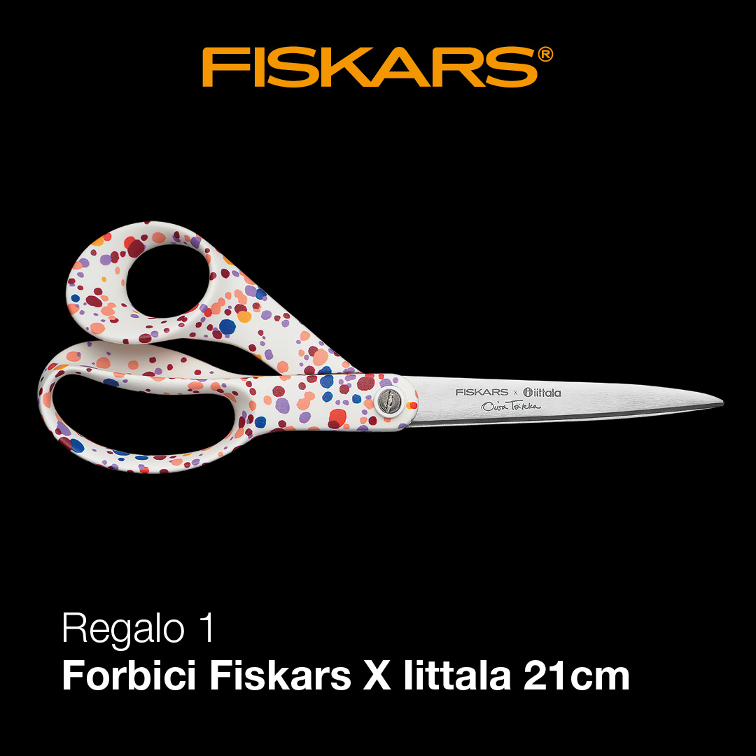 Regalo 1: Forbici Fiskars littala 21cm